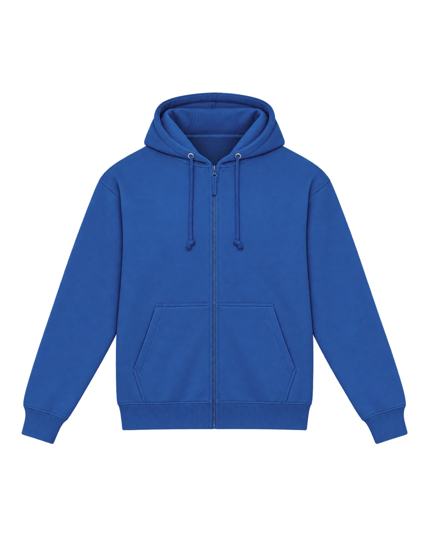 Hoodie zippé Hugo à personnaliser, coupe classique, 280 g/m², coloris bleu roi
