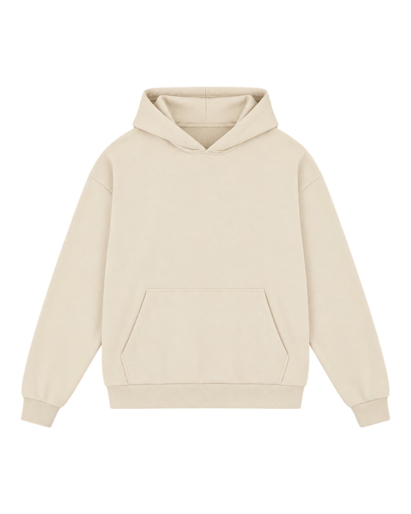 Sweat personnalisé Oscar, 100 % coton, 460 g/m², coloris Sable