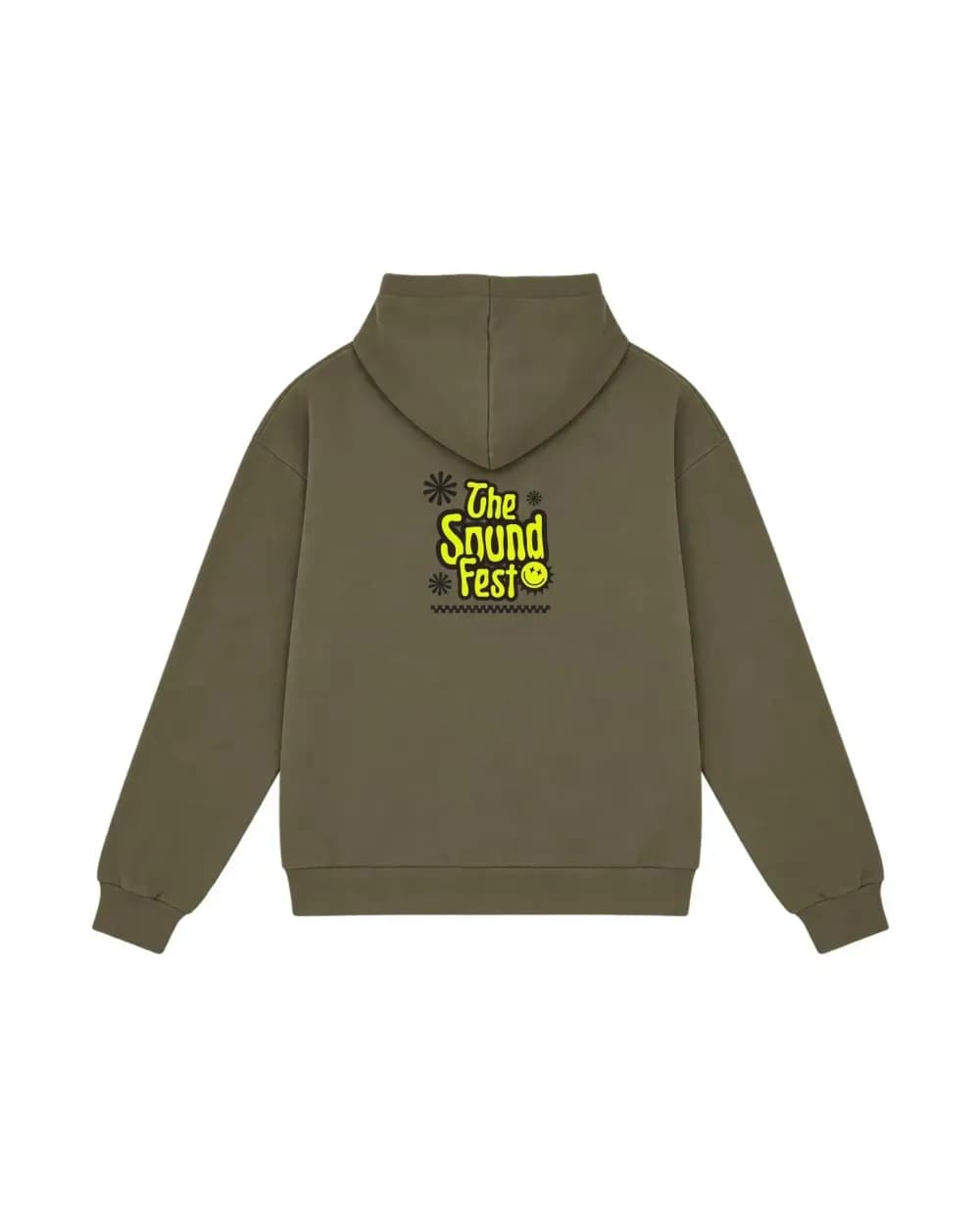 Impression sans calage d’un hoodie de festival, expédiée en 24 à 48 h