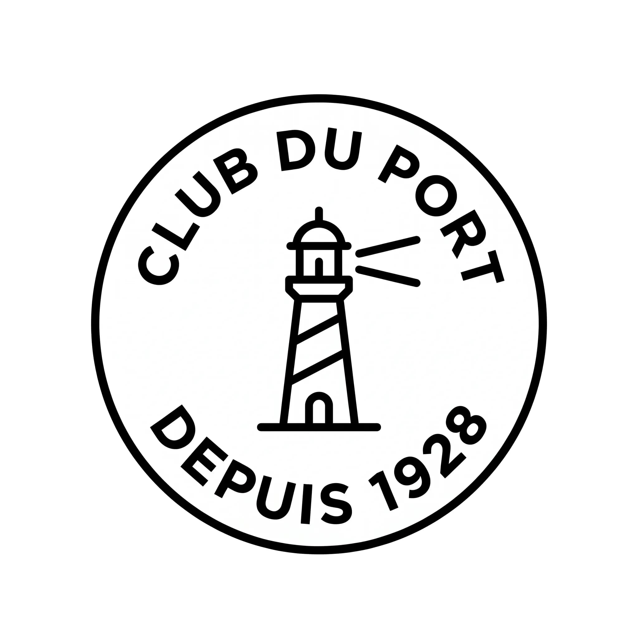 Exemple de logo idéal pour la broderie sur sweat : blason