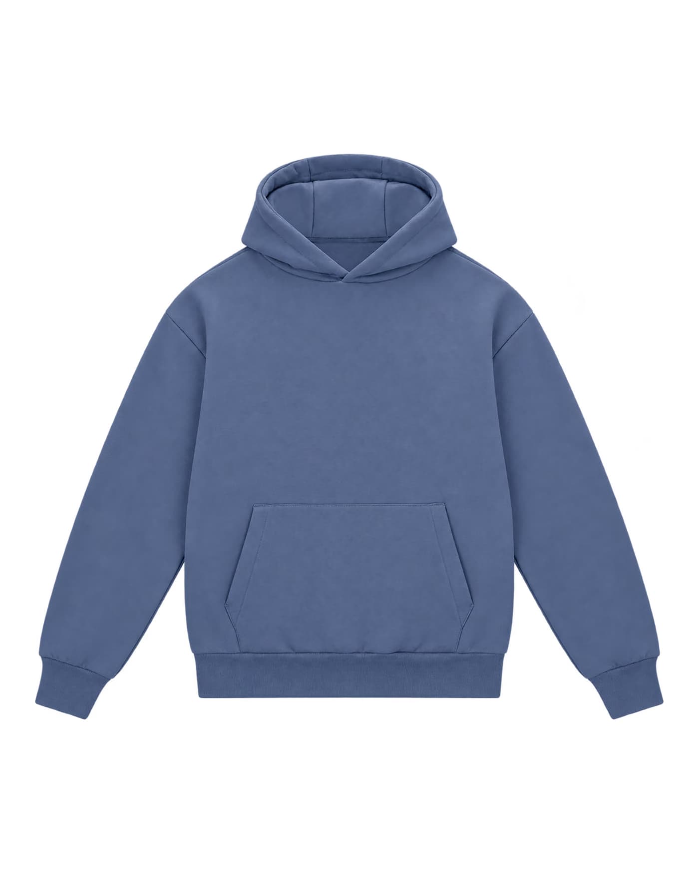 Hoodie Alba à personnaliser, coupe oversize, 440 g/m², coloris bleu denim