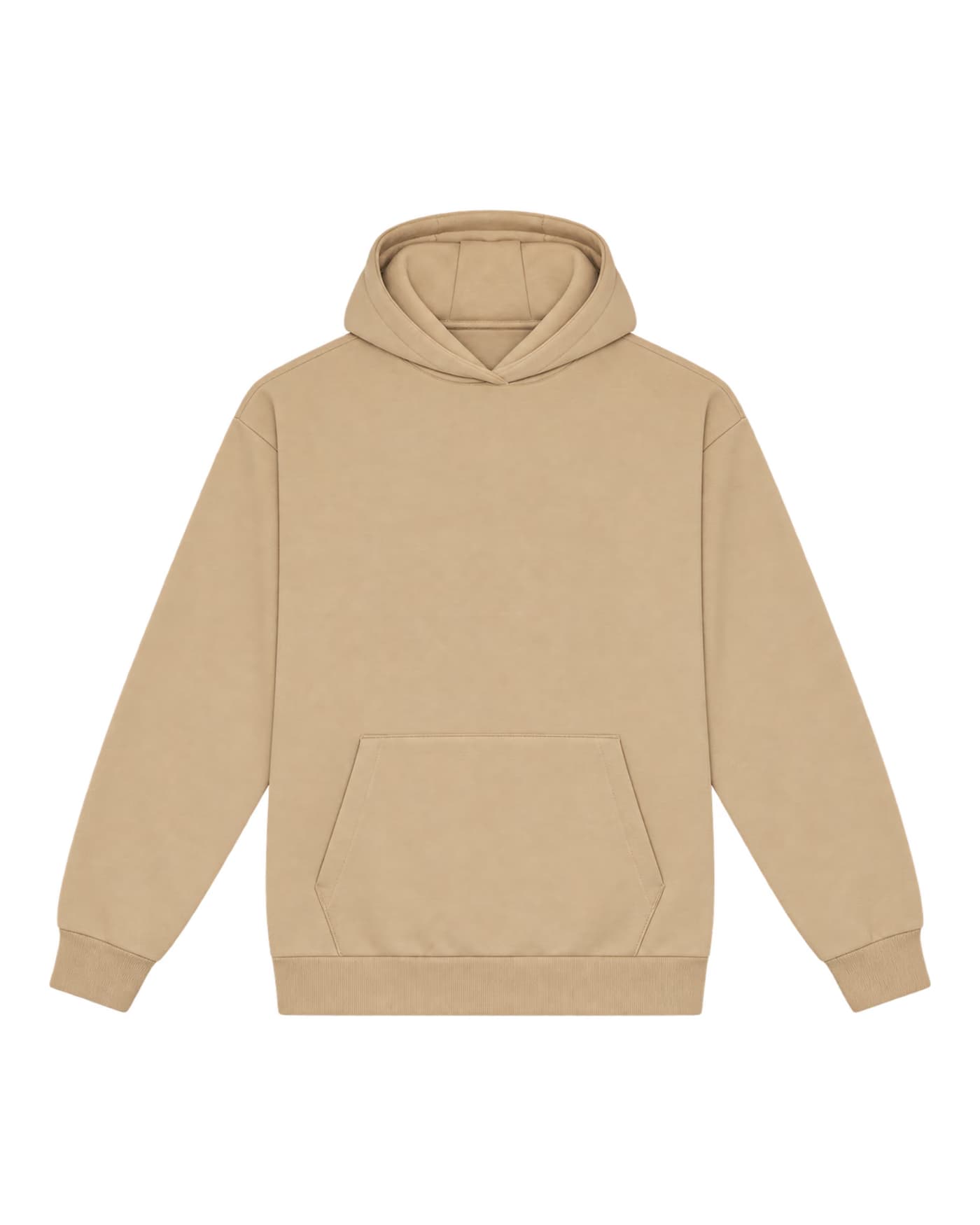 Hoodie Alba à personnaliser, coupe oversize, 440 g/m², coloris camel