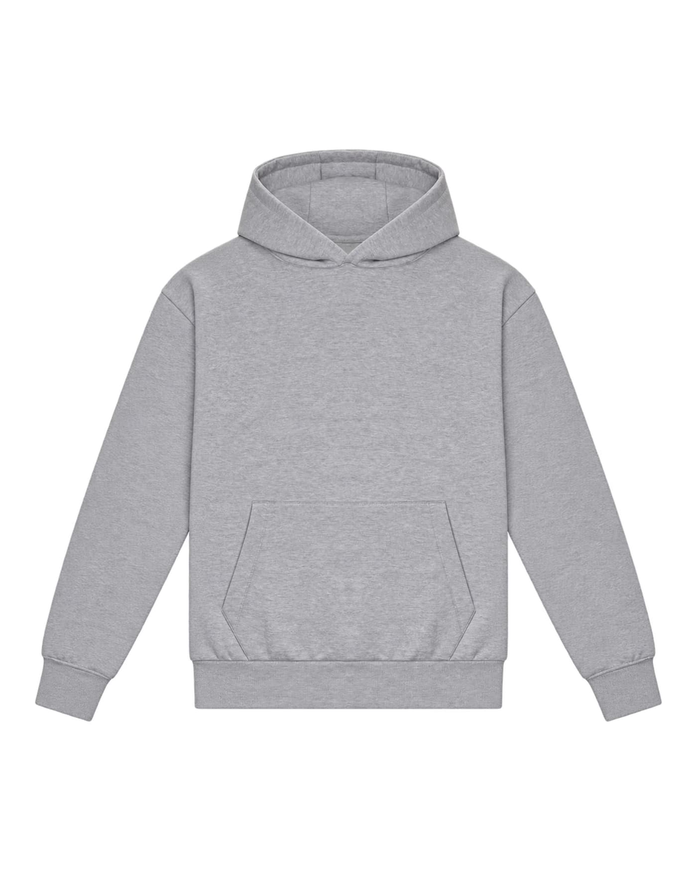 Hoodie Alba à personnaliser, coupe oversize, 440 g/m², coloris gris chiné
