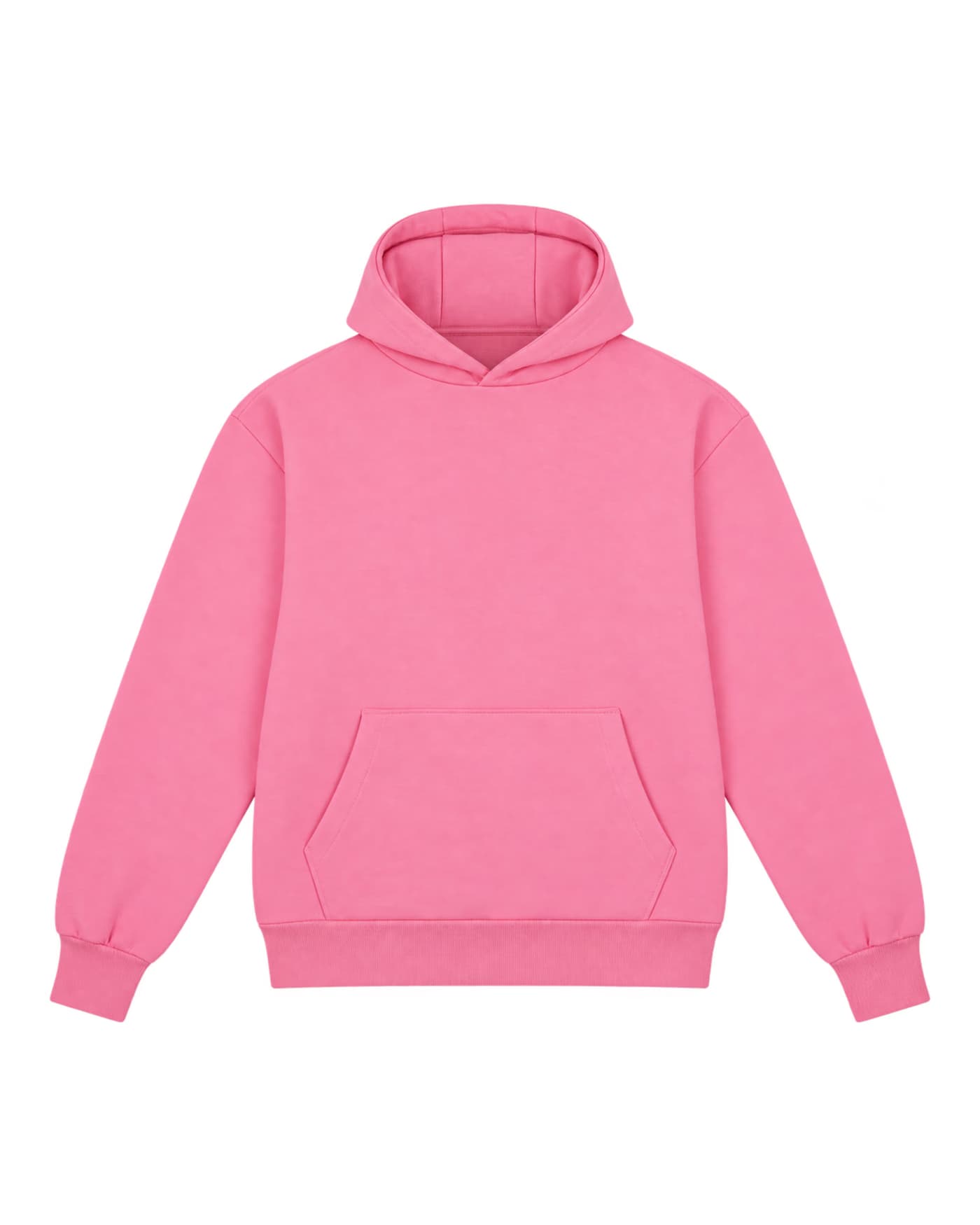 Hoodie Alba à personnaliser, coupe oversize, 440 g/m², coloris rose bonbon