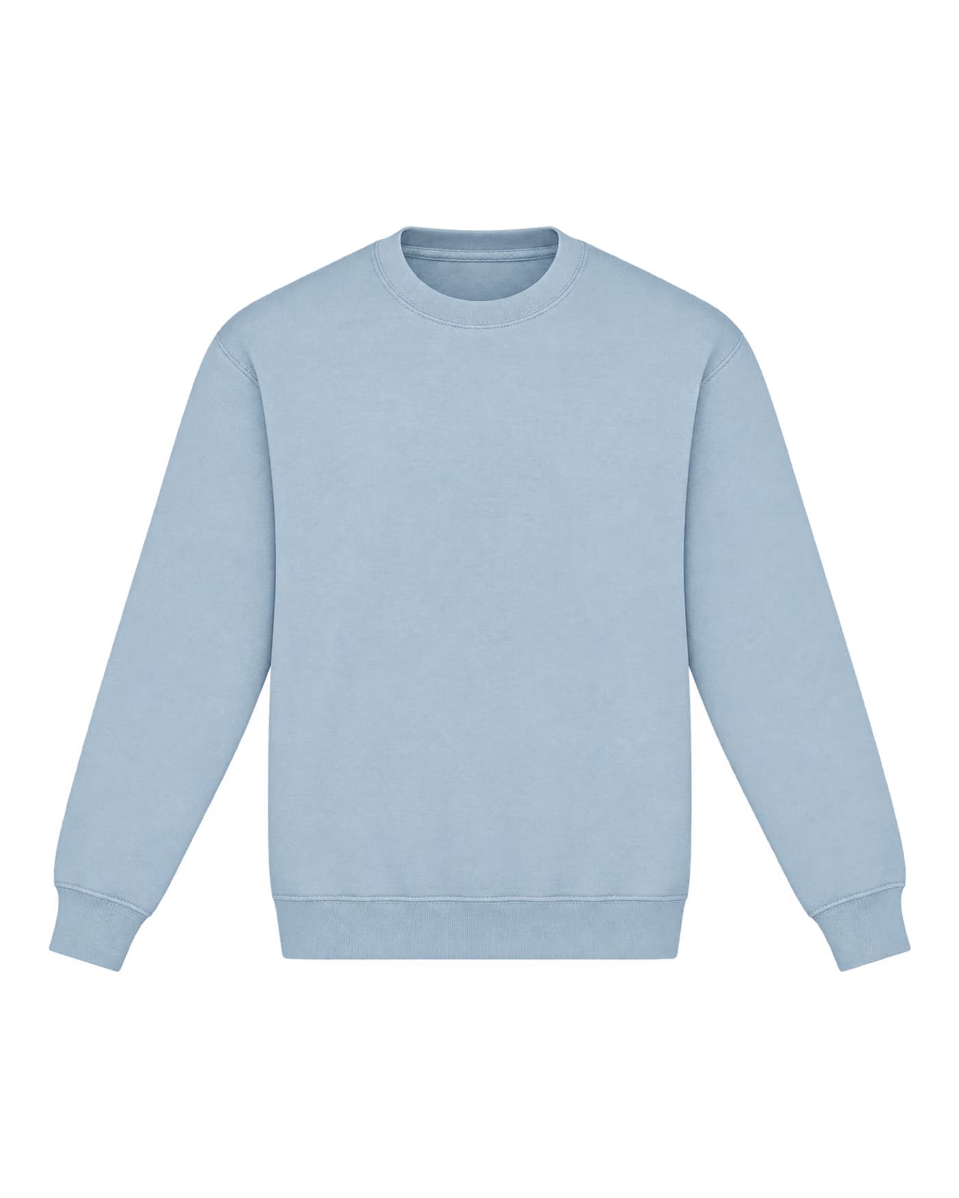 Sweat-shirt Gabin à personnaliser, coupe large, 280 g/m², coloris bleu ciel