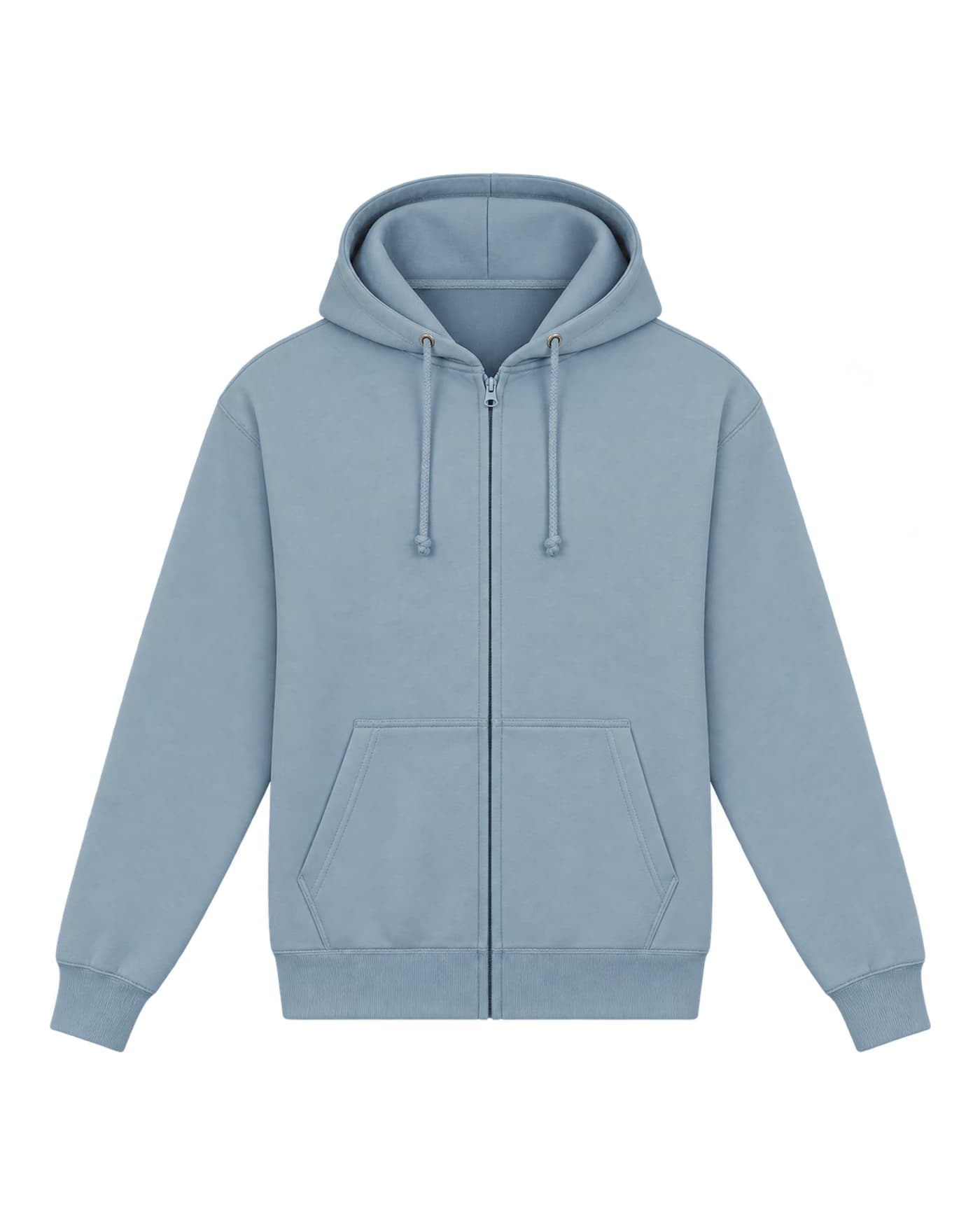 Hoodie zippé Hugo à personnaliser, coupe classique, 280 g/m², coloris bleu ciel