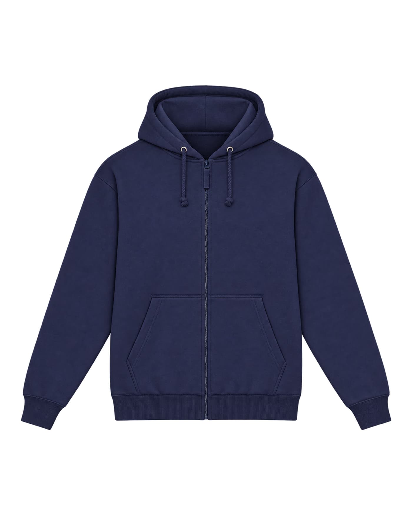 Hoodie zippé Hugo à personnaliser, coupe classique, 280 g/m², coloris bleu marine