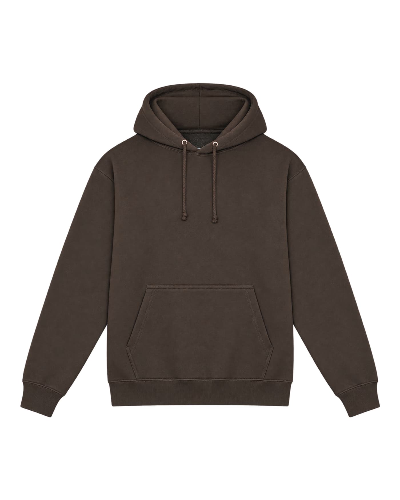 Hoodie Jules à personnaliser, coupe large, 280 g/m², coloris chocolat