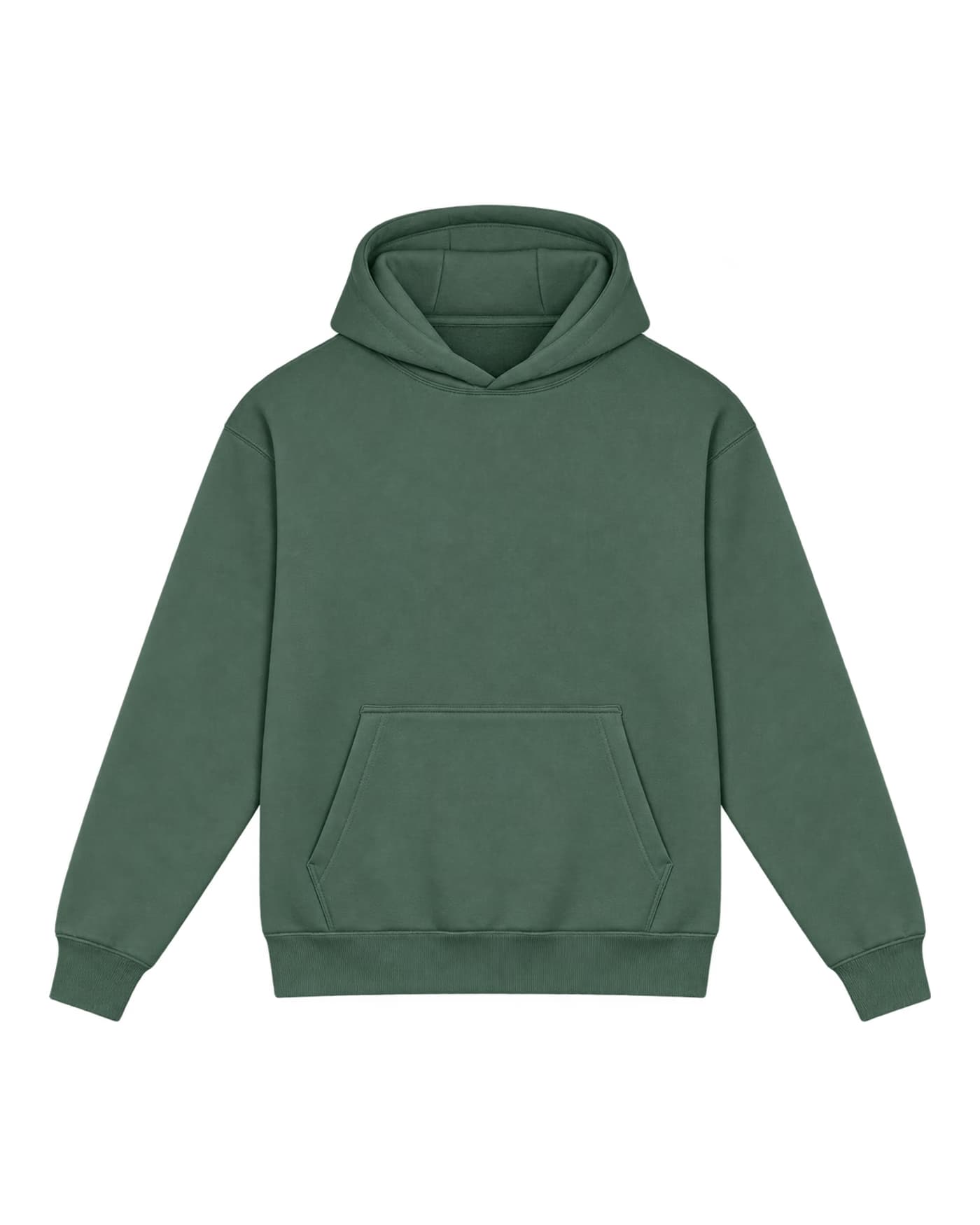 Hoodie Malo à personnaliser, coupe ample, 340 g/m², coloris vert mousse