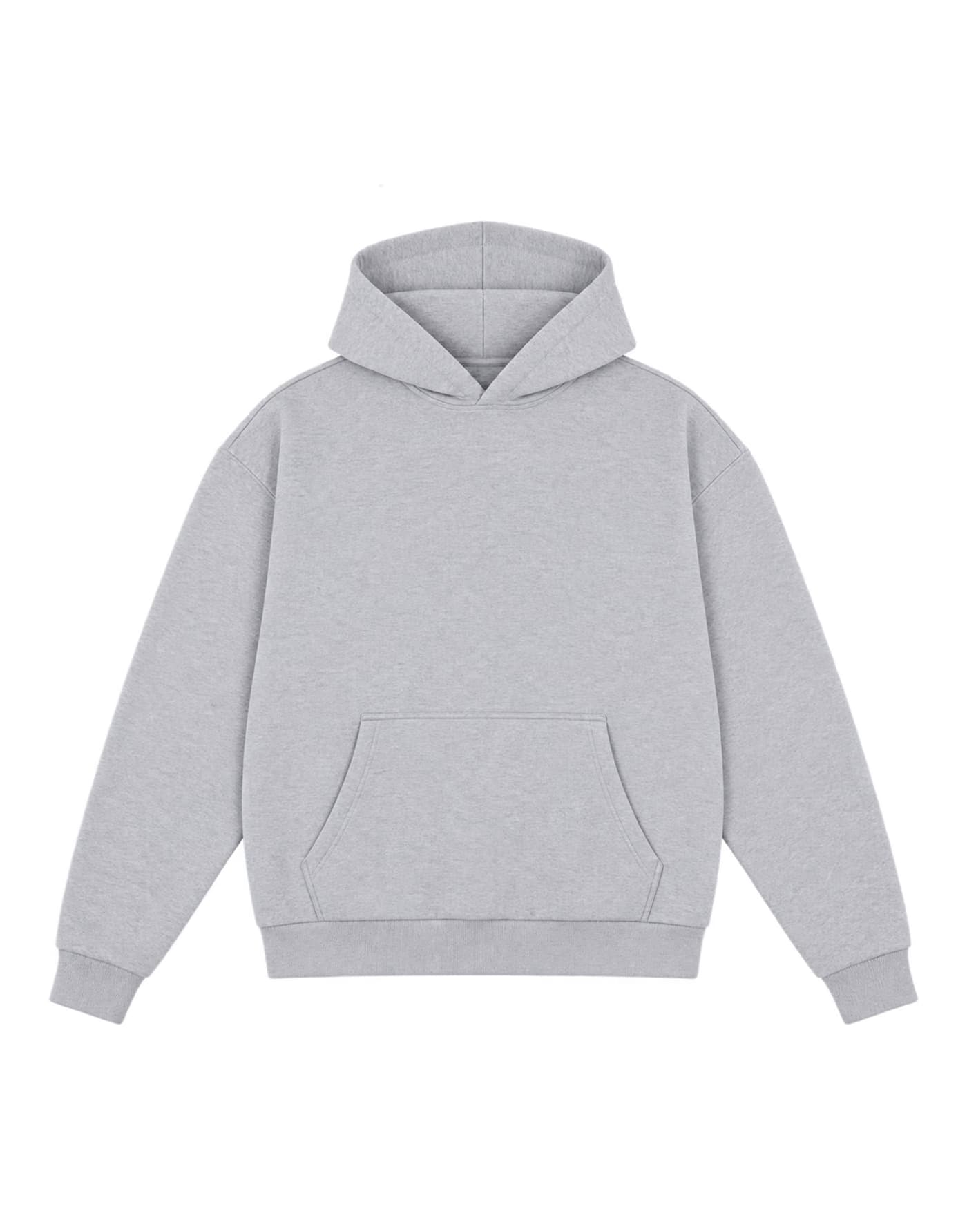 Hoodie Oscar à personnaliser, coupe oversize, 460 g/m², coloris gris