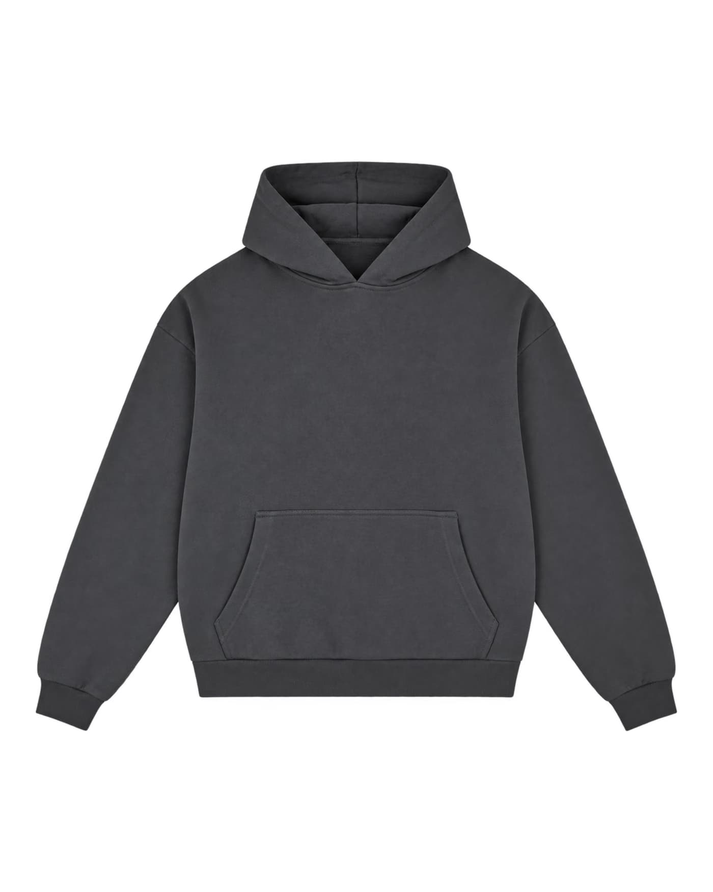 Hoodie Oscar à personnaliser, coupe oversize, 460 g/m², coloris gris foncé