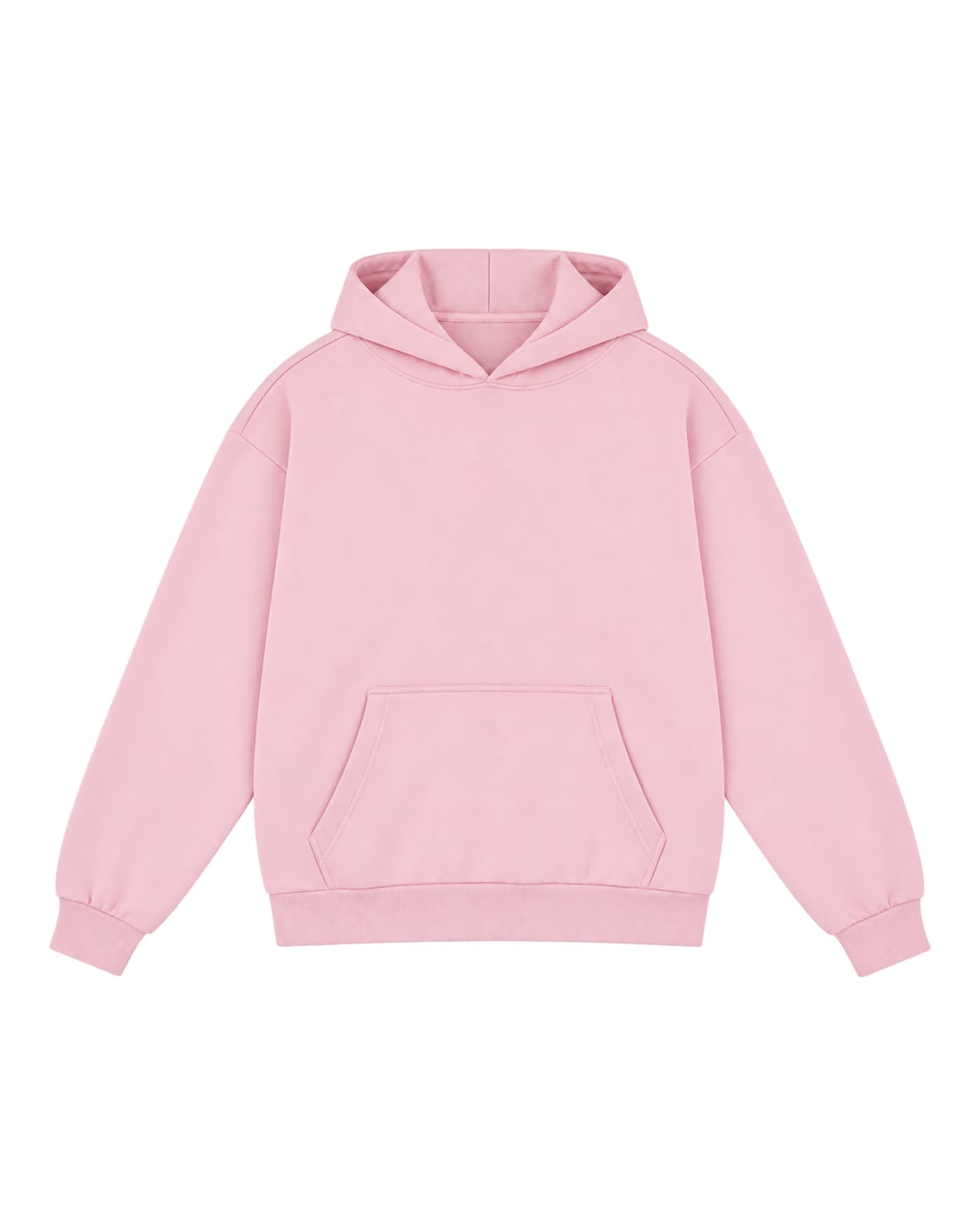 Hoodie Oscar à personnaliser, coupe oversize, 460 g/m², coloris rose pâle