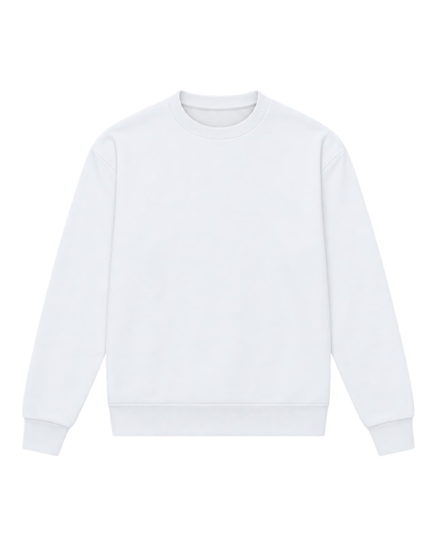 Sweat-shirt Ulysse à personnaliser, coupe ample, 440 g/m², coloris blanc