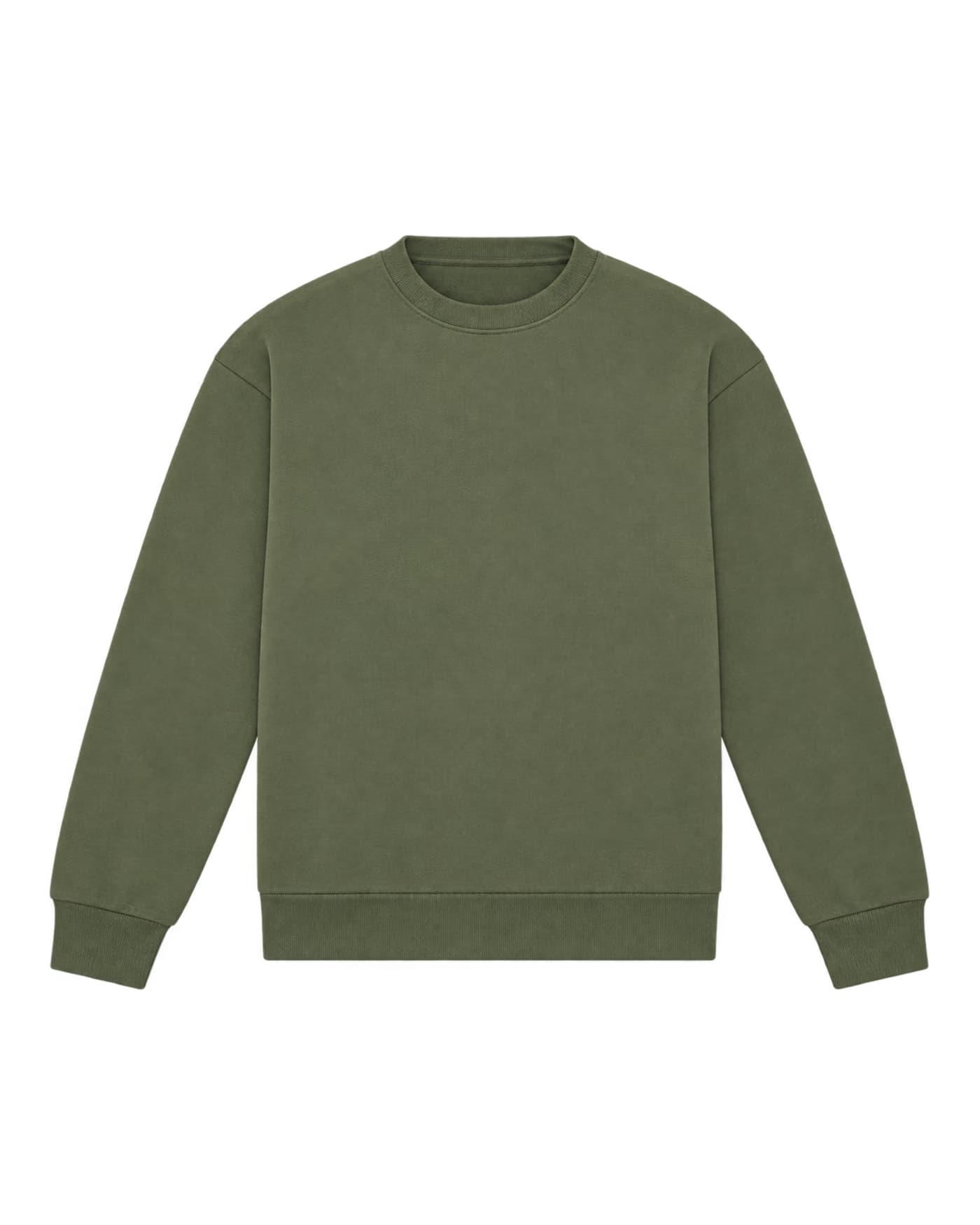 Sweat-shirt Ulysse à personnaliser, coupe ample, 440 g/m², coloris kaki